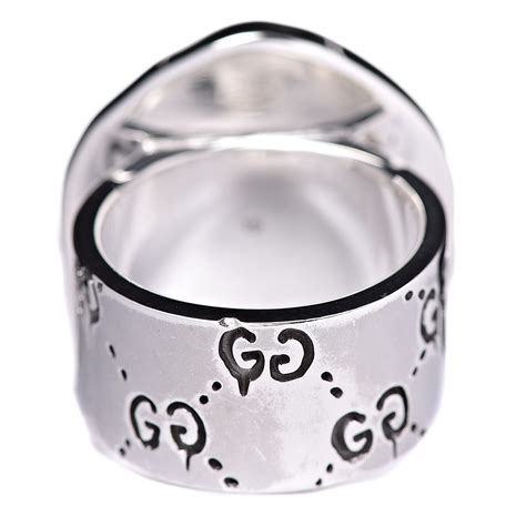 gucci ring with skulls|gucci ghost ring price.